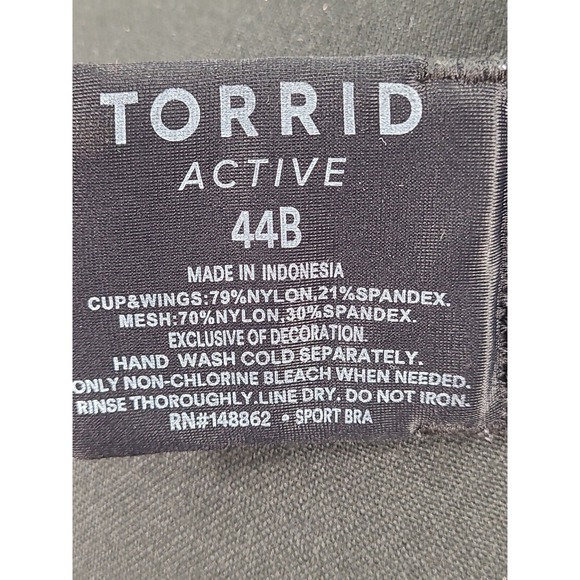 Torrid Active 40DD Sports Bra‎ Galaxy Print Underwire Back Closure #16480263 - Picture 9 of 11